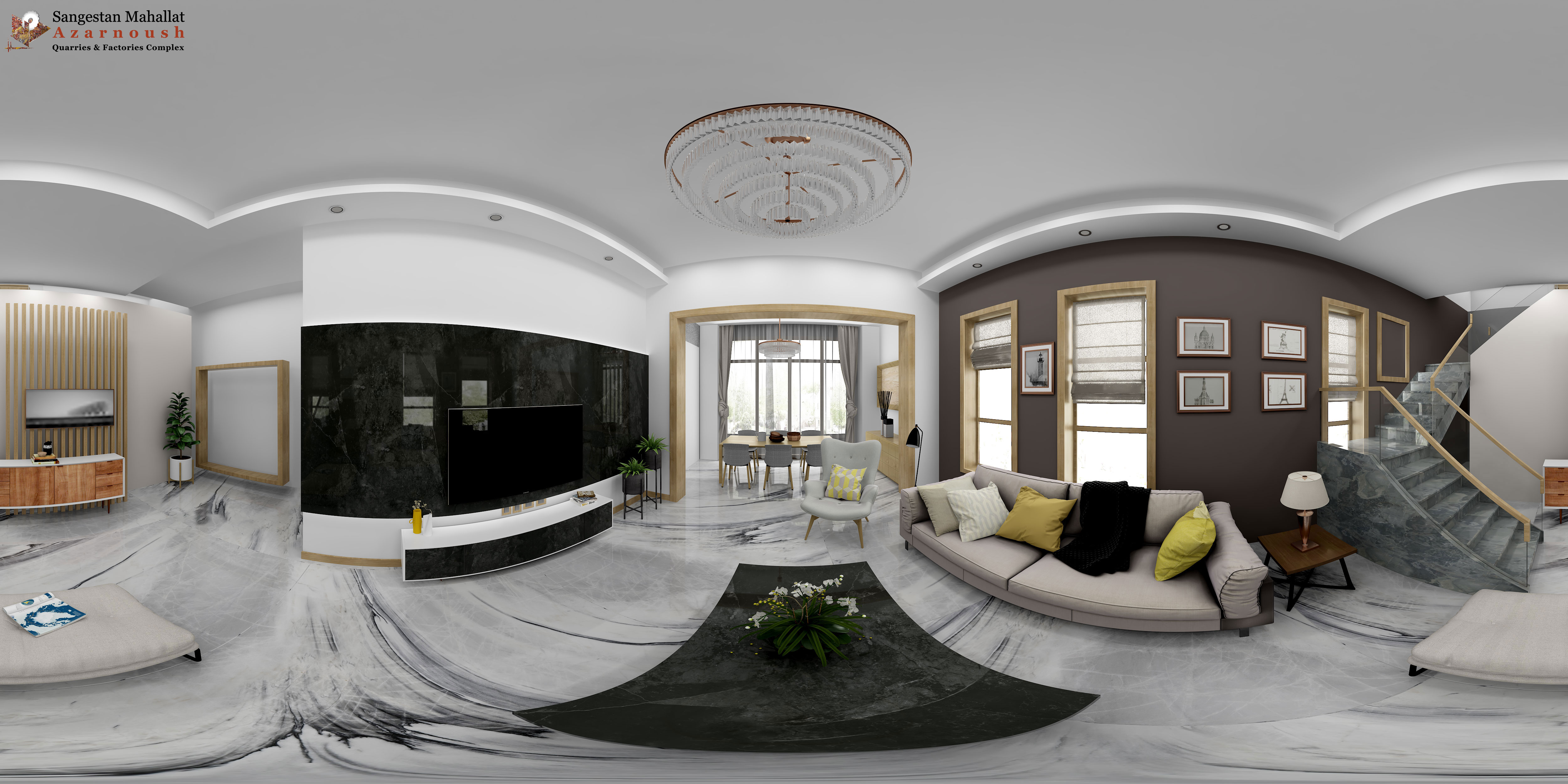 Living room Modern style 1
