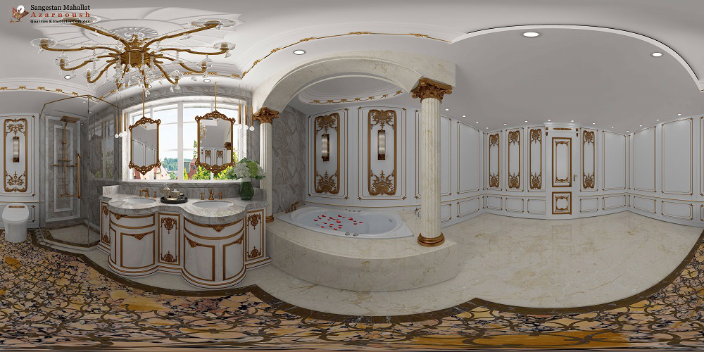 现代浴室_6型